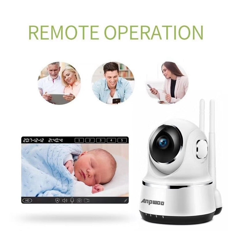 Anpwoo Guardian 2.0MP 1080P 1/3 inch CMOS HD WiFi IP Camera, Support Motion Detection / Night Vision, Guardian White Anpwoo Guardian 2.0MP 1080P 1/3 inch CMOS HD WiFi IP Camera, Support Motion Detection / Night Vision, Guardian White